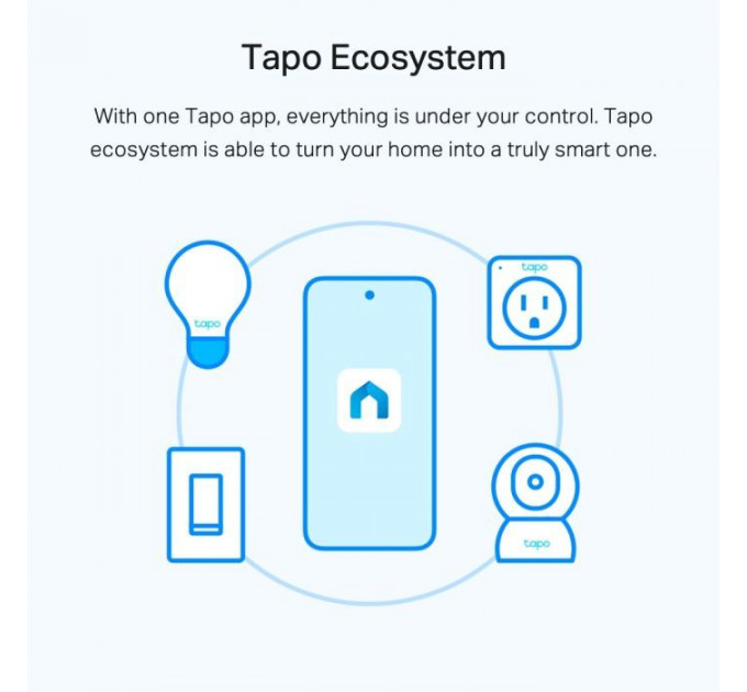 Розумна лампочка TP-Link Tapo L510E (2-Pack) (Tapo L510E(2-Pack))