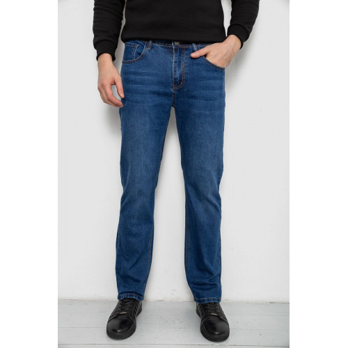 Джинсы мужские демисезонные, цвет синий, 244R9907