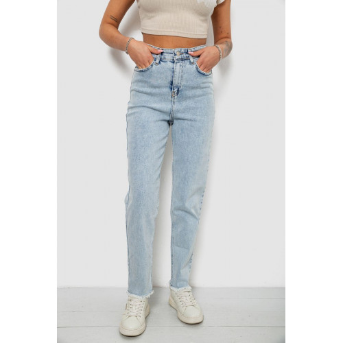 Джинсы женские Banan, цвет голубой, 244R9007