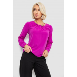 Блуза однотонная, цвет фуксия, 230R306