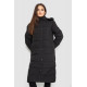 Куртка женская удлиненная батал, цвет черный, 207R006-1