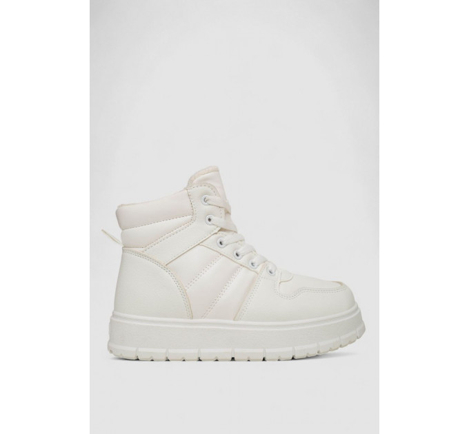 Кроссовки женские зимние, цвет белый, 248RBL2