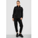 Спортивный костюм женский на флисе, цвет черный, 241R2007