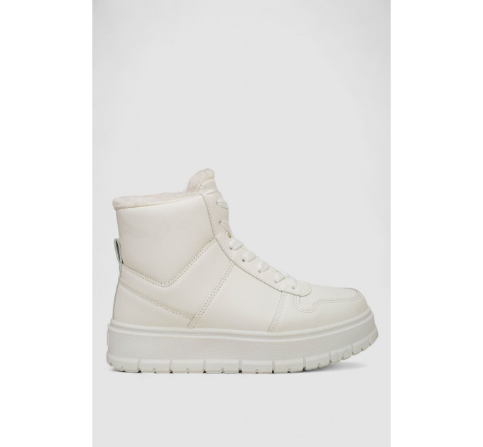 Кроссовки женские зимние на меху, цвет белый, 248RMB07