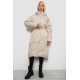 Куртка женская зимняя, цвет светло-бежевый, 244R5618