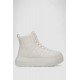 Кеды женские на меху, цвет белый, 248RK09