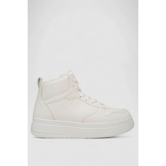 Кроссовки женские зимние, цвет белый, 248RBB03