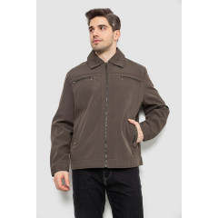 Куртка мужская демисезонная однотонная, цвет хаки, 244R033B