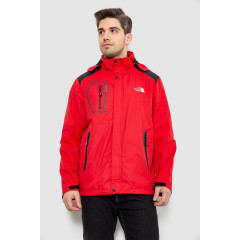 Куртка мужская демисезонная с капюшоном, цвет красный, 244R-2515A