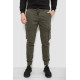 Штаны мужские однотонные, цвет хаки, 244R1641