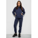Спортивный костюм женский на флисе, цвет синий, 257R85