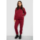 Спортивный костюм женский на флисе, цвет бордовый, 257R85