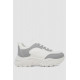 Кроссовки женские, цвет бело-серый, 248RA80