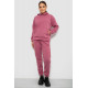 Спортивный костюм женский на флисе, цвет пудровый, 257R85