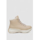 Ботинки женские зимние на меху, цвет бежевый, 248RXM20