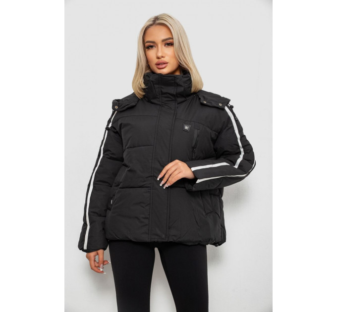 Куртка женская, цвет черный, 244R866