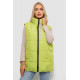 Жилет женский демисезонный, цвет фисташковый, 257R95