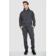 Спортивный костюм мужской на флисе, цвет темно-серый, 177R235-1