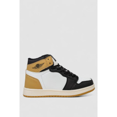 Кроссовки женские зимние на меху, цвет бело-бежевый, 248RHB470-20