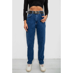 Джинсы женские MOM, цвет синий, 244R001123