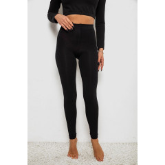 Лосины утепленные, цвет черный, 139RB869