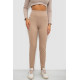 Лосины в рубчик на флисе, цвет бежевый, 244R1709-1