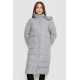 Куртка женская удлиненная, цвет серый, 207R006