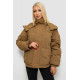 Куртка женская зимняя короткая, цвет хаки, 244R983