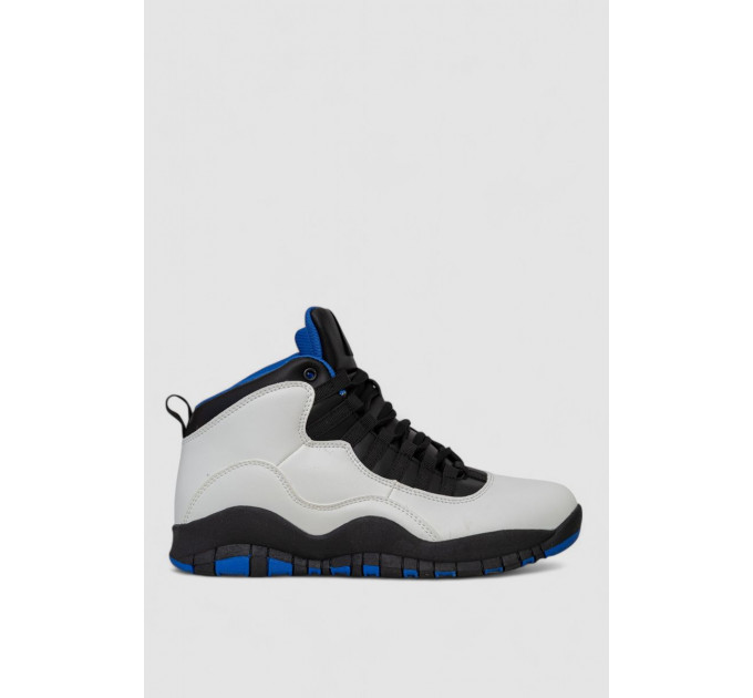 Ботинки мужские зимние на меху, цвет бело-синий, 248RCX697