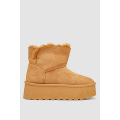 Угги женские на меху, цвет коричневый, 243RG679