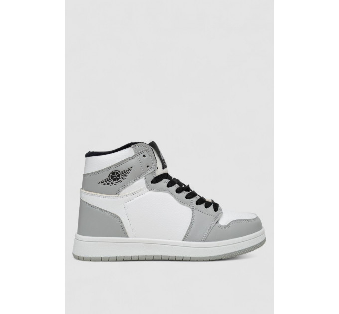 Кроссовки женские зимние на меху, цвет бело-серый, 248RHB470-2