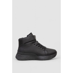 Ботинки женские зимние на меху, цвет черный, 248RXM25