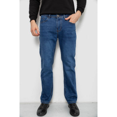 Джинсы мужские прямого кроя, цвет синий, 244R9909