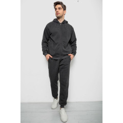 Спортивный костюм мужской утепленный, цвет серый, 244R9104