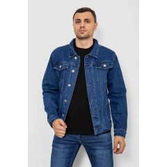 Куртка мужская джинсовая, цвет синий, 244RA005