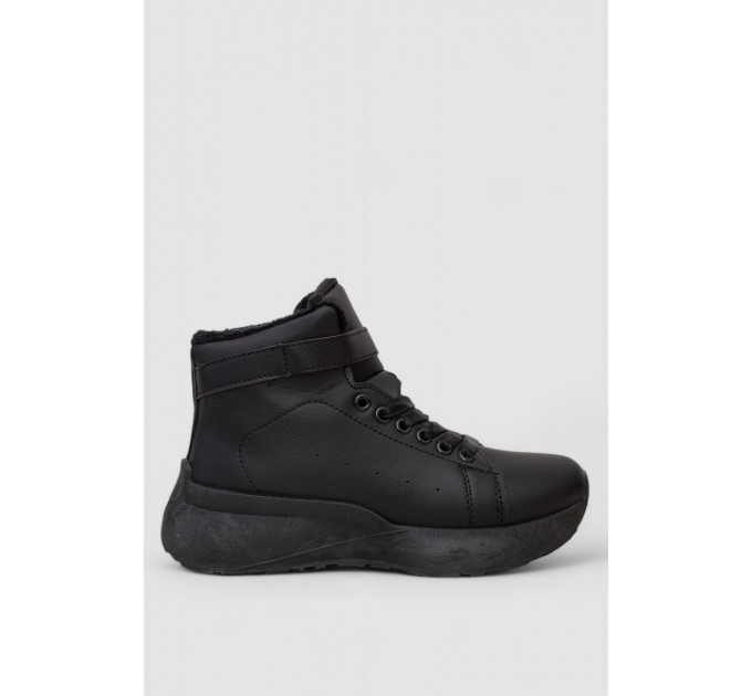 Ботинки женские зимние на меху, цвет черный, 248RXM26