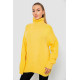 Свитер - гольф женский шерстяной, цвет желтый, 244R2050