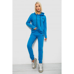 Спортивный костюм женский двухнитка, цвет джинс, 214R1419-005