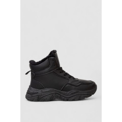 Кроссовки женские зимние на меху ., цвет черный, 248RDM11