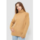 Свитер - гольф женский шерстяной, цвет бежевый, 244R2050