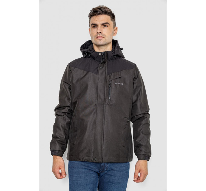 Куртка мужская демисезонная -1, цвет черный, 214R2012