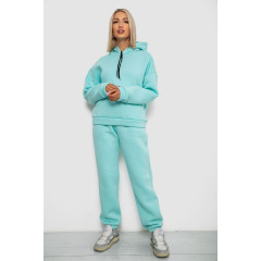 Спортивный костюм женский на флисе, цвет мятный, 238R5726
