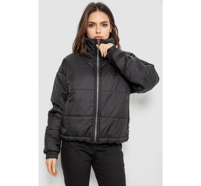 Куртка женская демисезонная, цвет черный, 102R5273