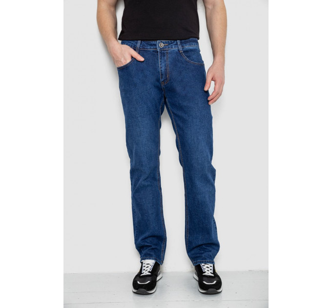 Джинсы мужские демисезонные, цвет синий, 244RW107
