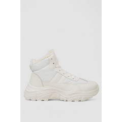 Ботинки зимние женские на меху 248RDM09-1, цвет Белый