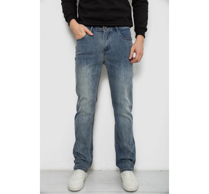 Джинсы мужские, цвет синий, 244R05-2