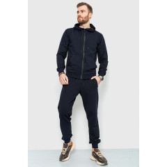 Спорт костюм мужской демисезонный, цвет темно-синий, 241R175