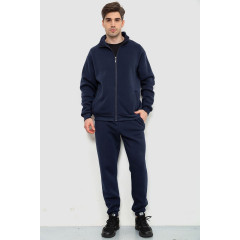 Спорт костюм мужской на флисе, цвет темно-синий, 244R967