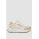Кроссовки женские, цвет бежевый, 248RG40