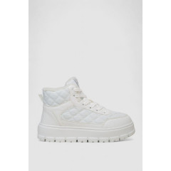 Кроссовки женские зимние на меху, цвет белый, 248RCX633